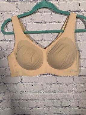 Honeylove Womens Softform Bra Wireless Size L Tan Comfort